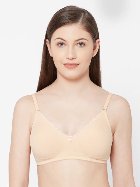 

Juliet Beige Solid Non-Wired Non Padded Everyday Bra 010000300011109