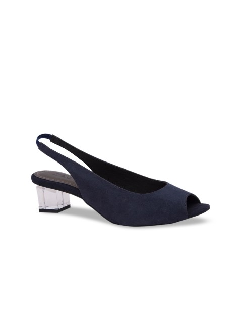 

Inc 5 Women Navy Blue Solid Pumps