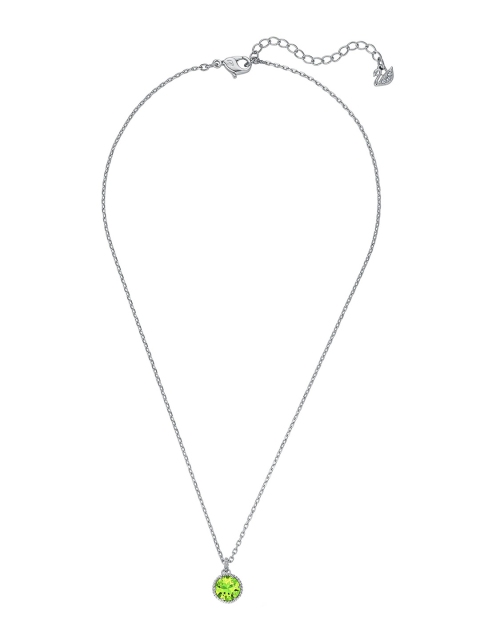 

SWAROVSKI Green Rhodium Plated Birthstone Pendant