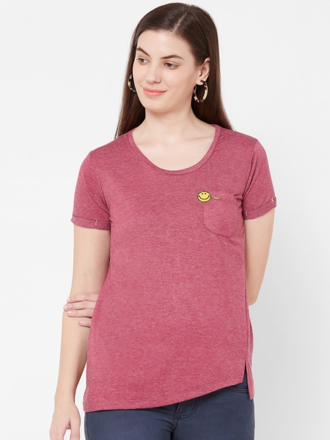 

Juliet Women Pink Solid Top