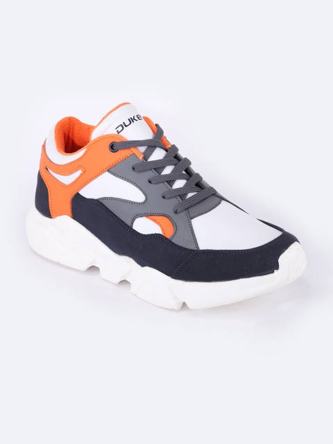 

Duke Men Orange Synthetic Walking Shoes