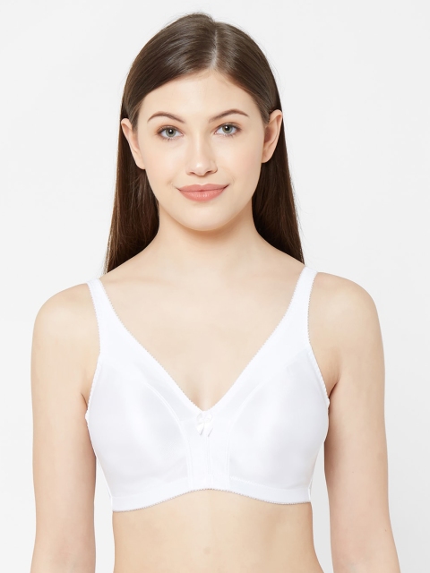 

Juliet White Solid Non-Wired Lightly Padded Everyday Bra 010001900001178
