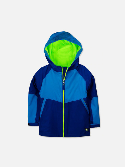 

Cherry Crumble Boys Blue Colourblocked Bomber