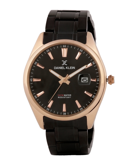 

Daniel Klein Men Black Analogue Watch