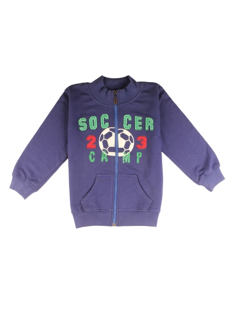 

Lil Lollipop Unisex Kids Blue Printed Sweatshirt