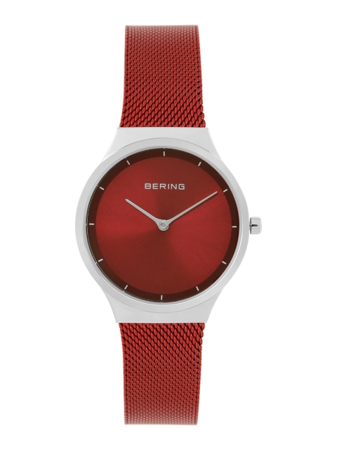 

BERING Women Red Analogue Watch 12131-303
