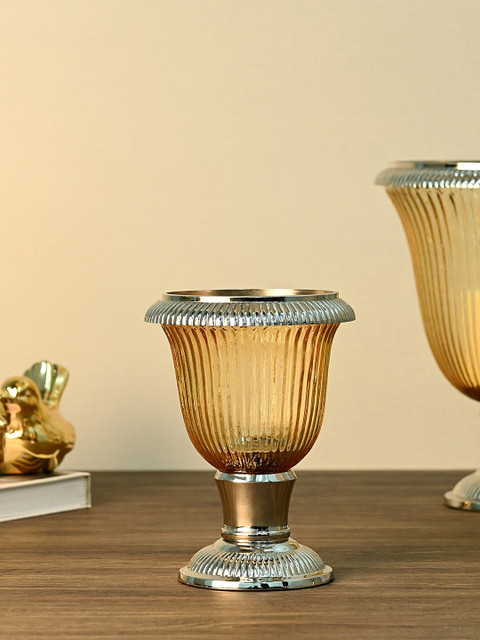 

Pure Home and Living Silver-Toned Angel Hurricane