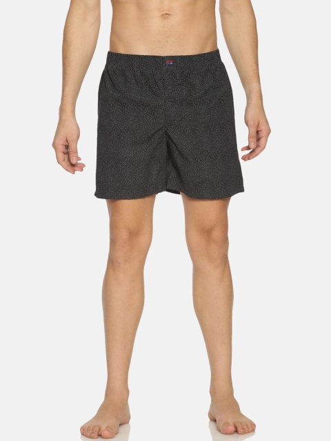 

IVOC Men Black Printed Pure Cotton Boxers IOMBS02SC03L35-4289