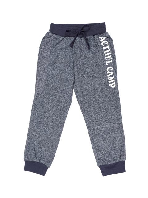

Actuel Boys Blue & White Textured Joggers