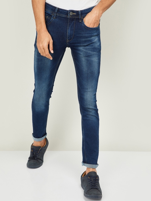 

Forca Men Blue Skinny Fit Mid-Rise Clean Look Jeans
