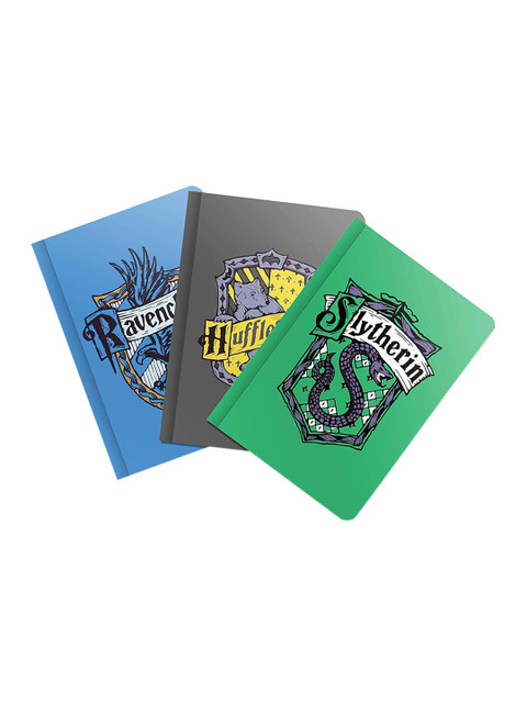 

MC SID RAZZ Set Of 3 Harry Potter Binded Notebook, Green