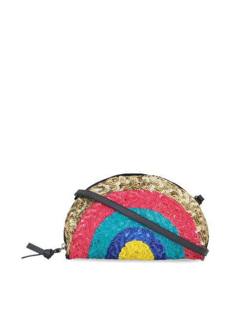 

Diwaah Multicoloured Embellished Sling Bag, Multi