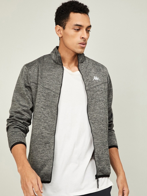 

Kappa Men Grey Solid Sweatshirt