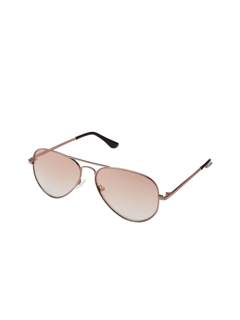 

IDEE Unisex Brown UV Protected Aviator Sunglasses IDS2500-C41SG
