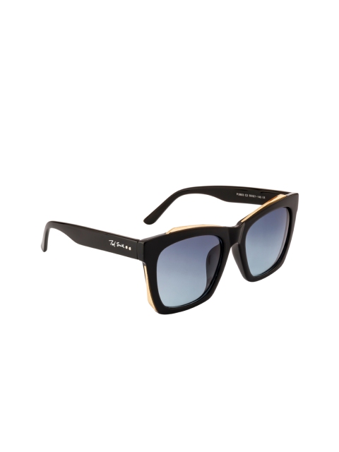 

Ted Smith Women Blue Cateye UV Protected Wayfarer Sunglasses NC-TS-803S_BLU