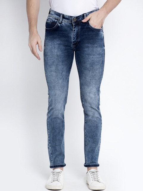 

Rodamo Men Blue Slim Fit Mid-Rise Stretchable Jeans
