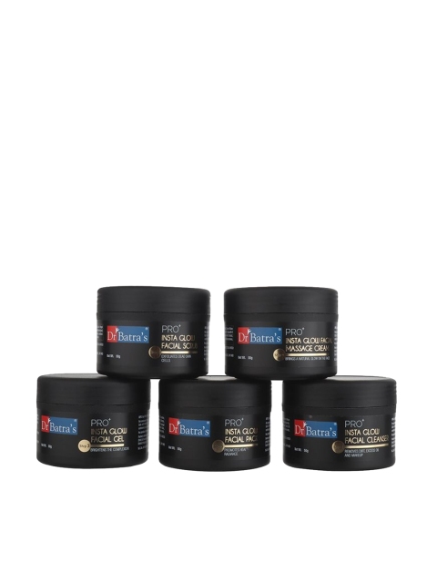 

Dr. Batras Unisex Black Pro+ Insta Glow Facial Kit 250 g