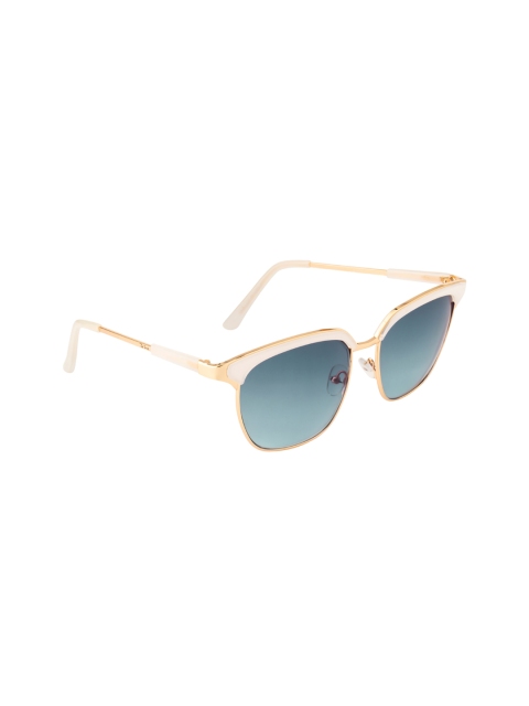 

Ted Smith Unisex Blue & Gold-Toned UV Protected Sunglasses TS-831S_BLU
