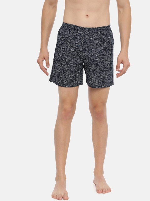 

IVOC Men Black & White Printed Pure Cotton Boxers IOMBS02SC03L35-4244