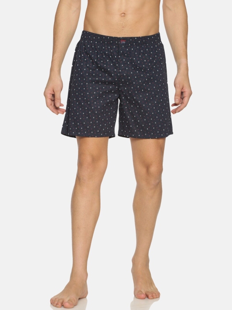

IVOC Men Black & White Printed Pure Cotton Boxers IOMBS02SC03L35-4323