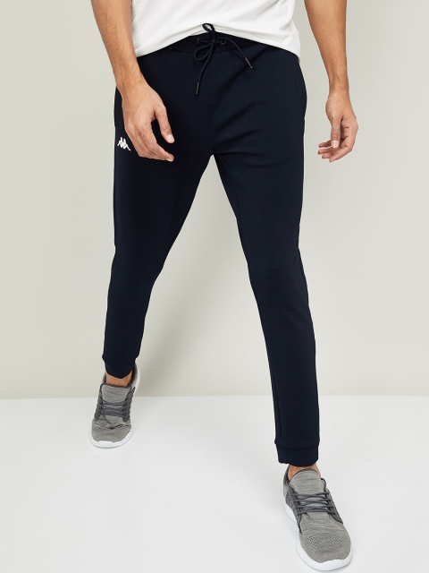 

Kappa Men Navy Blue Solid Slim-Fit Joggers