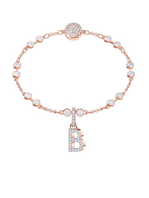 

SWAROVSKI Rose Gold-Plated White Remix Collection Charm Pendant