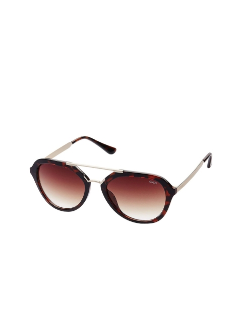 

I DEE Unisex Brown Gradient Square Sunglasses IDS2108-C3SG