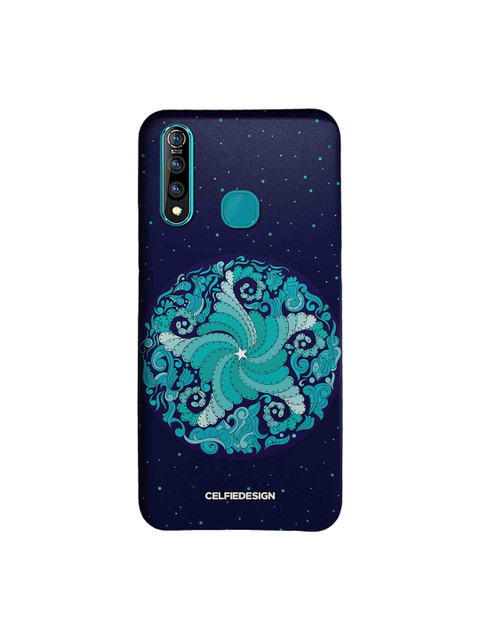

CelfieDesign Navy-Blue & Sea-Green Starfish Mandala Vivo Z1 Pro Back Cover