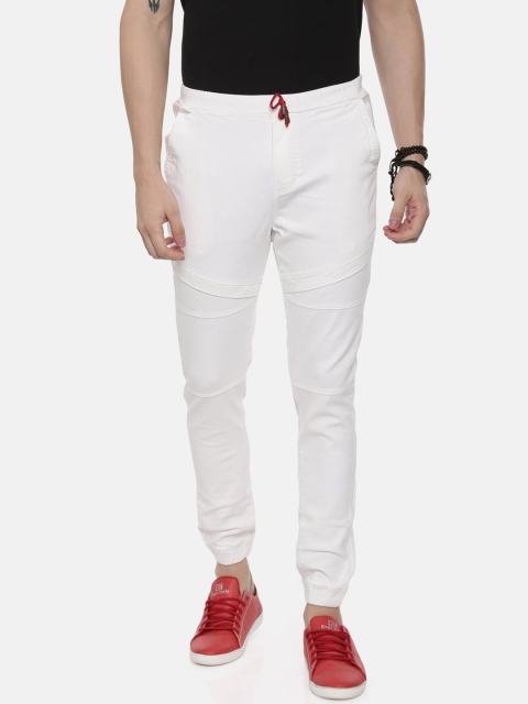 

CINOCCI Men White Slim Fit Jeans