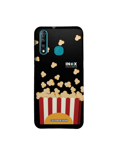 

CelfieDesign Off-White Red & Black Quirky Popcorn Vivo Z1 Pro Back Cover