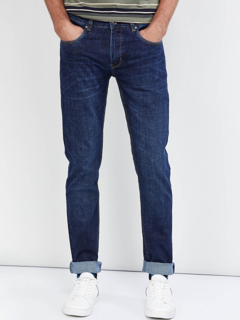 

max Men Blue Skinny Fit Jeans