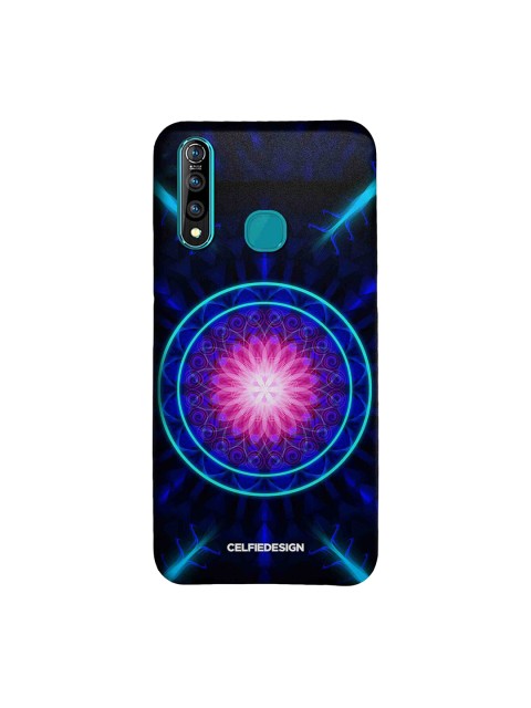 

CelfieDesign Unisex Black & Blue Trip Zone Mandala Printed Vivo Z1 Pro Back Case