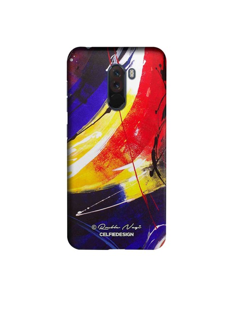 

CelfieDesign Blue & Red Rouble Nagi Free Mind Xiaomi Poco F1 Sustainable Back Cover