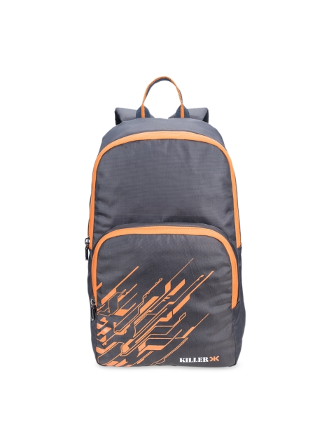 

Killer Unisex Grey Graphic Backpack