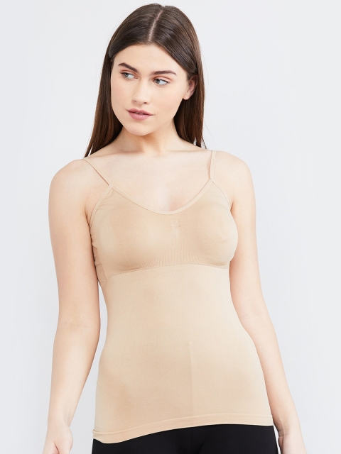 

MAX Women Nude-Coloured Solid Padded Camisole