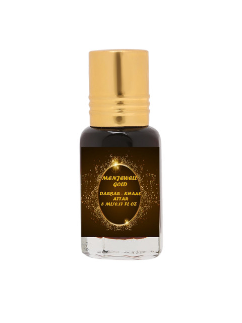 

Menjewell Unisex Golden-E-Khaas Perfume, Transparent