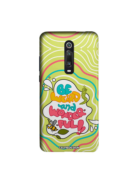 

CelfieDesign Lime-Green & Pink Be Weird And Wonderful Xiaomi Redmi K20 Pro Sustainable Back Cover