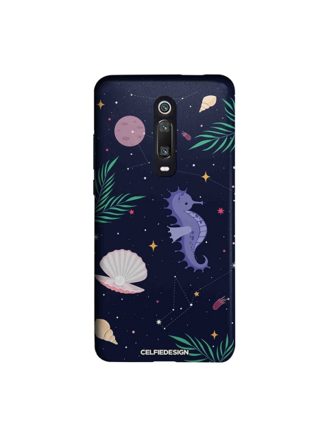 

CelfieDesign Unisex Navy Blue & Green Space Beach Xiaomi Redmi K20 Pro Back Cover