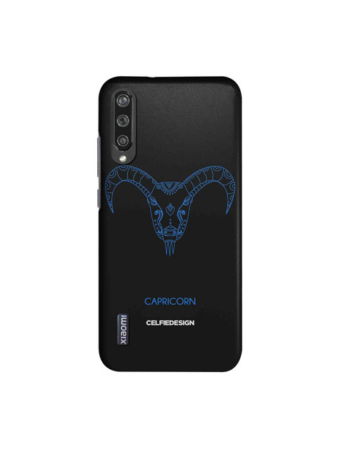 

CelfieDesign Black & Blue Capricorn Xiaomi Mi A3 Sustainable Back Cover Zodiac