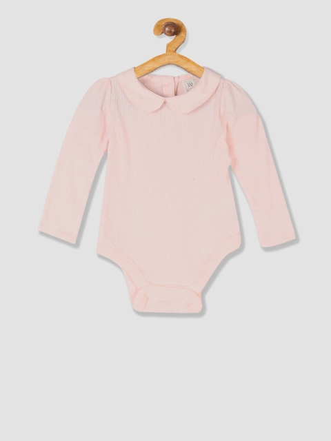 

GAP Infants Pink Peter Pan Collar Bodysuit