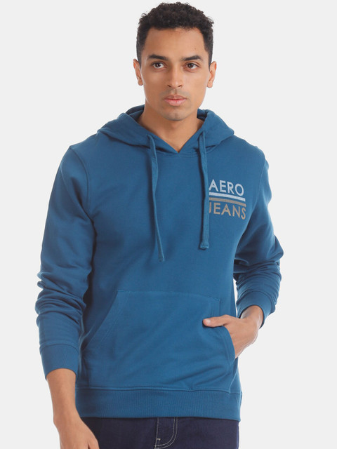 

Aeropostale Men Blue Printed Sweatshirt