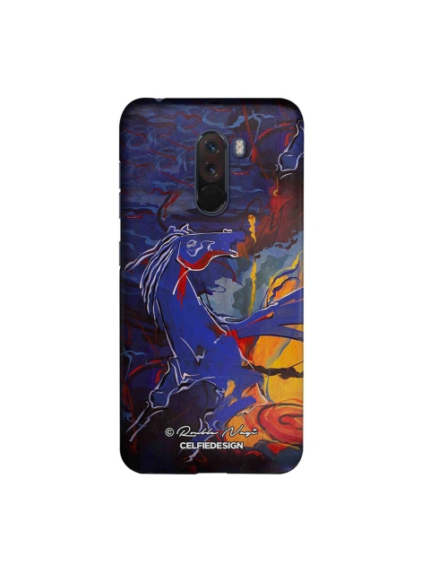CelfieDesign Blue & Yellow Young Idol Xiaomi Poco F1 Sustainable Back Cover