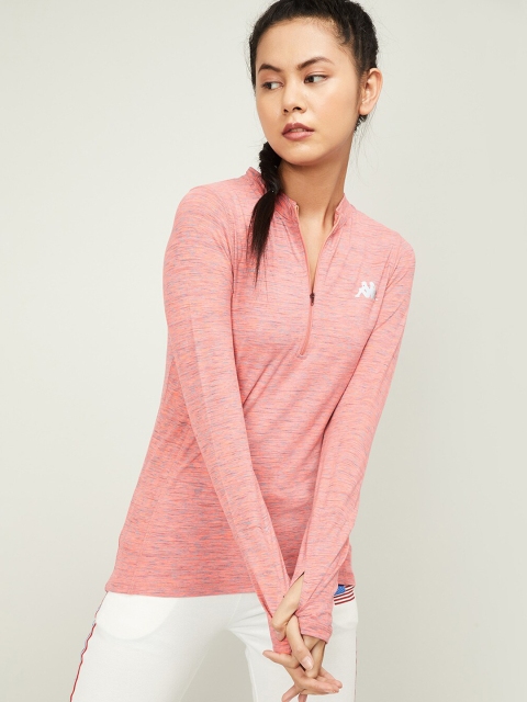 

Kappa Women Pink Solid T-shirt
