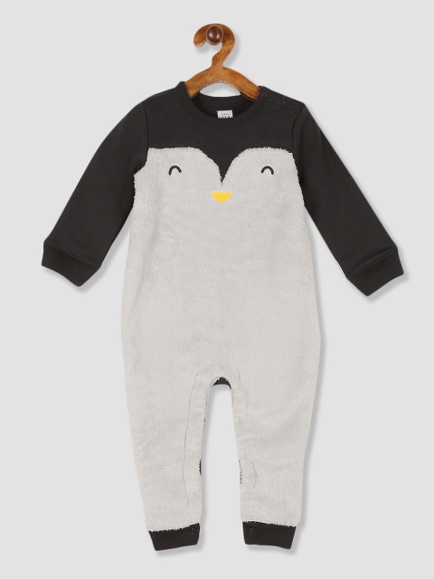 

GAP Girls Grey Solid Rompers