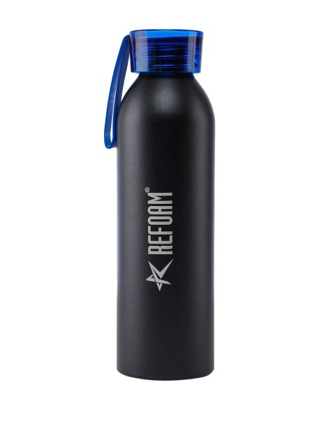 

REFOAM Unisex Black Solid Water Bottle Shaker