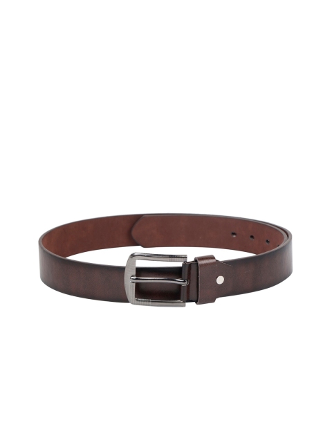 

ZEVORA Men Brown Solid Belt
