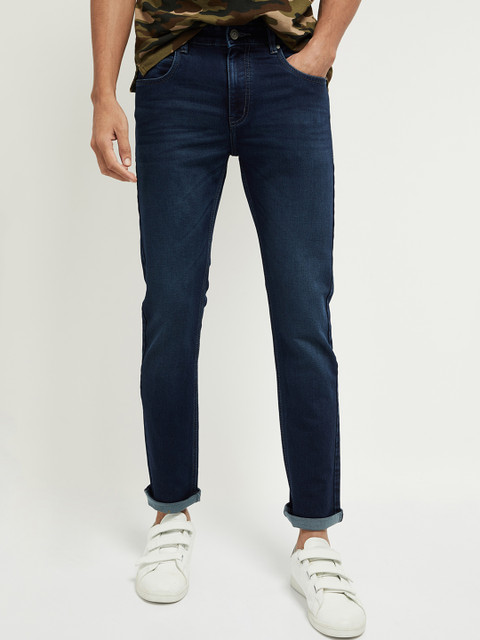 

max Men Blue Slim Fit Jeans