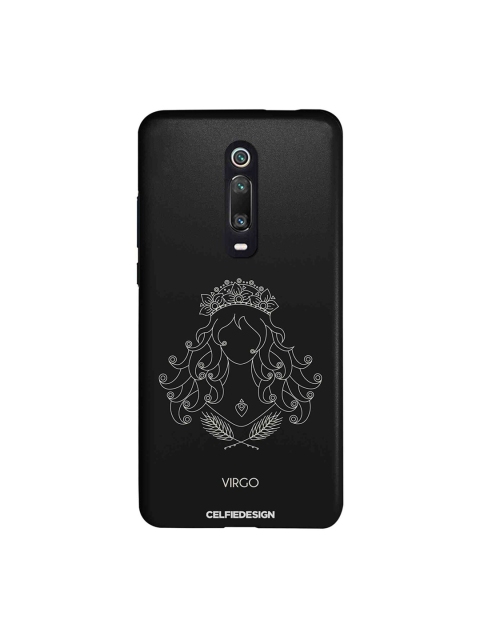 

CelfieDesign Unisex Black & White Virgo Zodiac Quirky Sustainable Xiaomi Redmi K20 Pro Back Cover