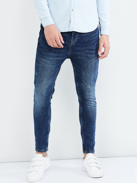 

max Men Blue Skinny Fit Jeans