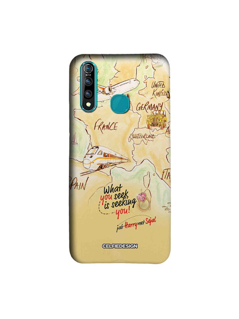 

CelfieDesign Unisex Beige Jab Harry Met Sejal Sustainable Vivo Z1 Pro Back Case